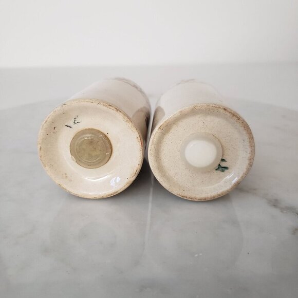 VTG Johnson Brothers Fruit Sampler Apple Ceramic Salt Pepper Shaker Old Granite - Picture 5 of 9